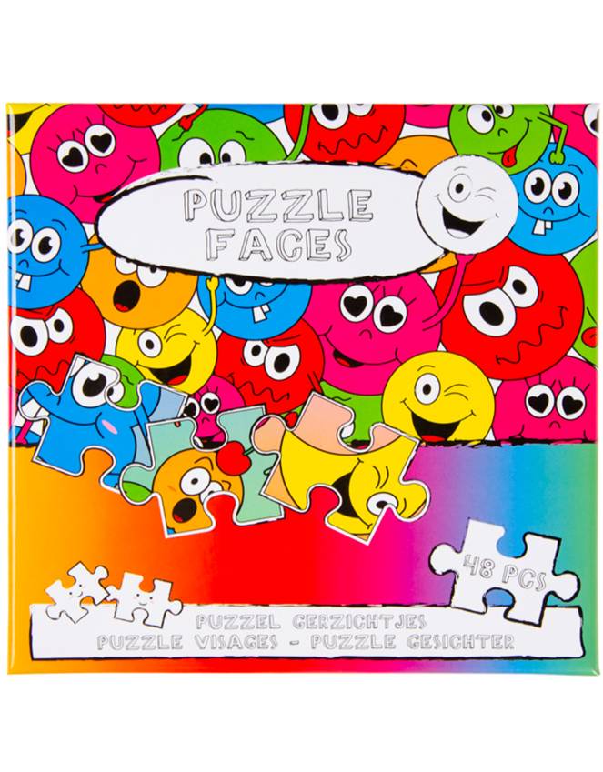 Puzzle XL lachende Gesichter