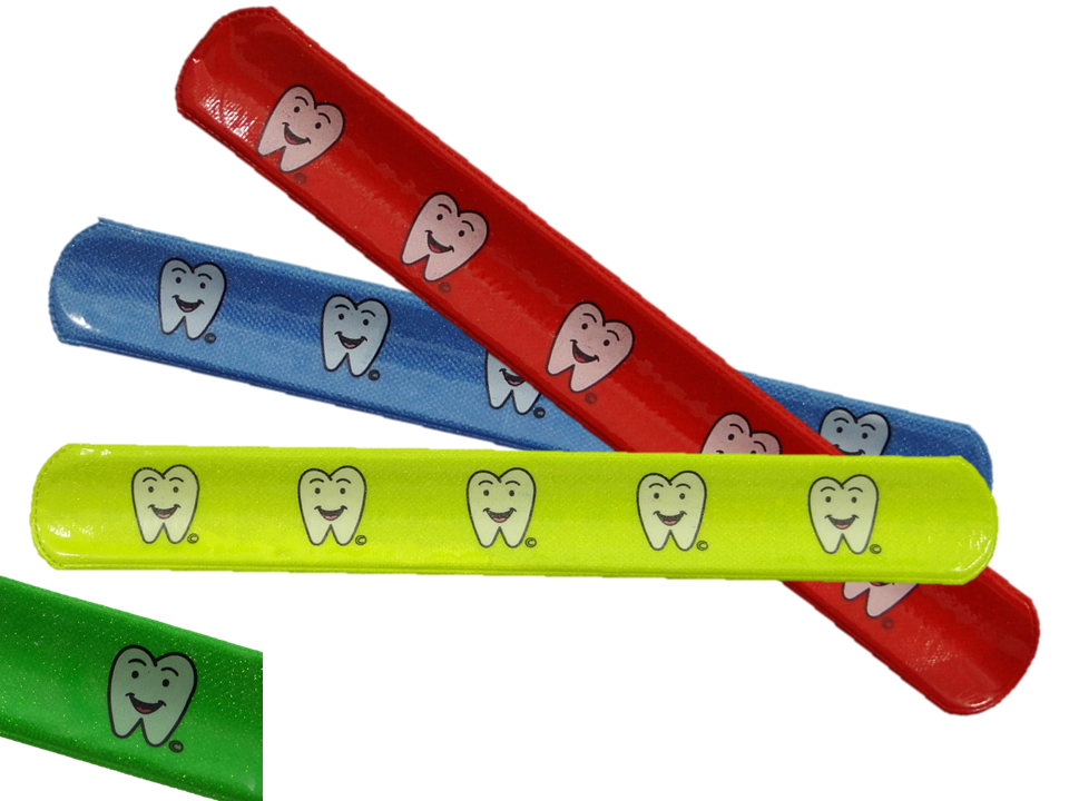 Snap-Armband mit Zahnmotiv