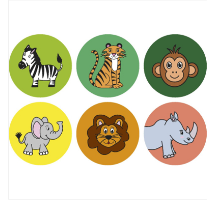 Plüschkissen Safari