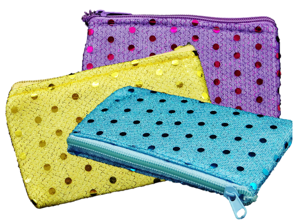 Glitter-Geldbörse