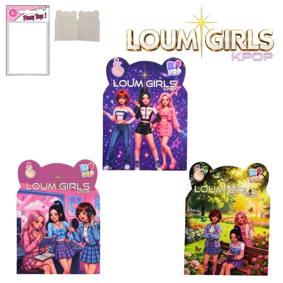 K-Pop Notizbuch LOUM-GIRLS