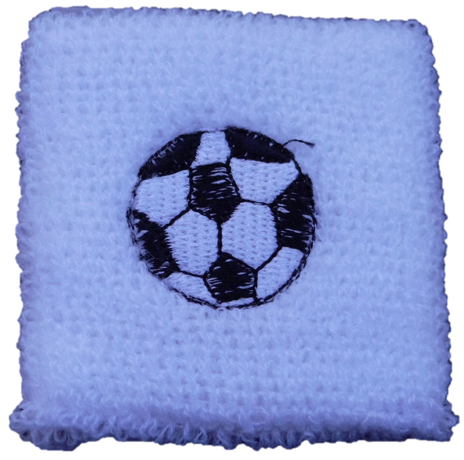 Schweißarmband Fussballmotiv