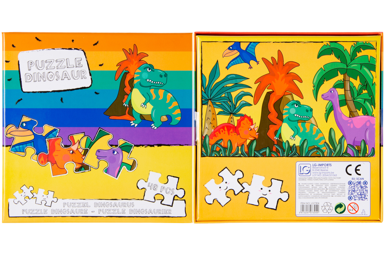 Puzzle XL Dinosaurier