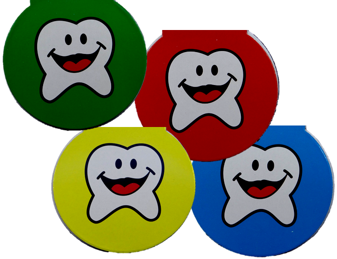 Notizblock Zahnmotiv