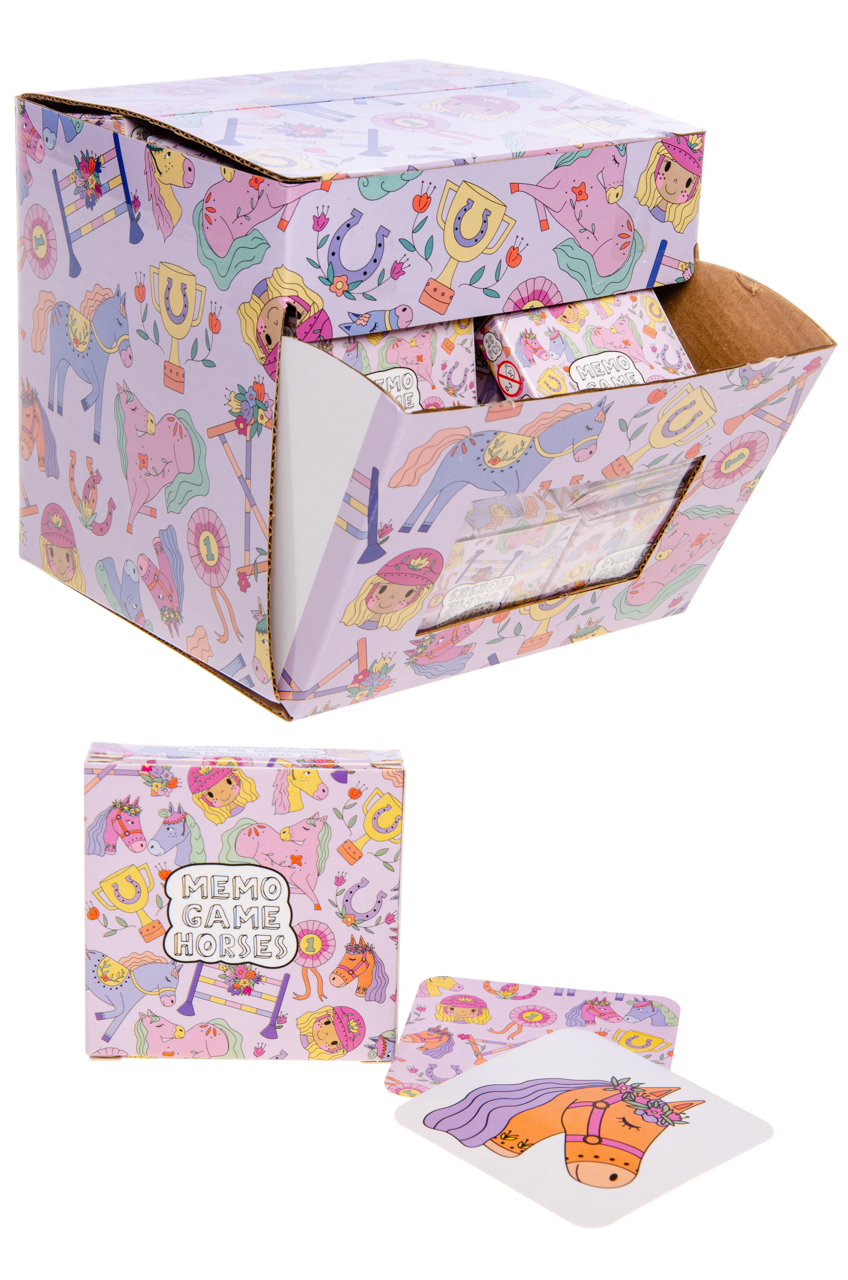 Mini-Memo Pferdefreunde