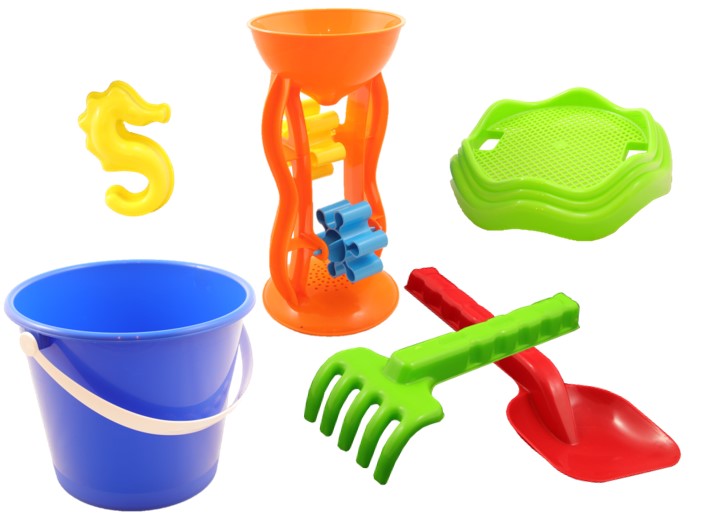 Sandeimerset mit Mühle