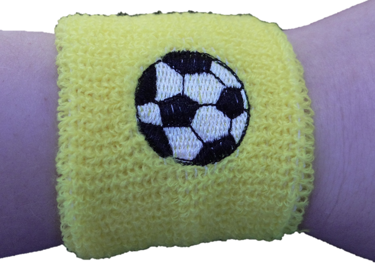 Schweißarmband Fussballmotiv