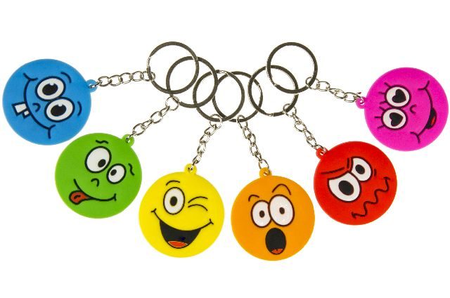Softanhänger lustige Gesichter an SK