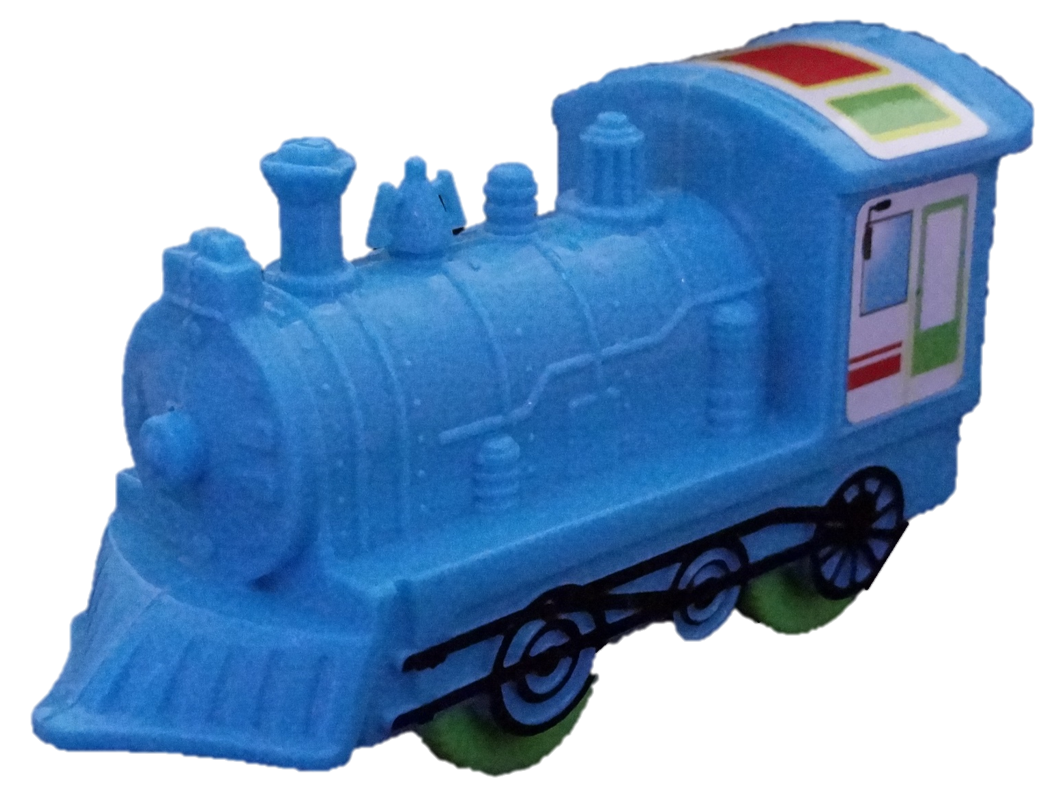 Lokomotive mit Rückzug