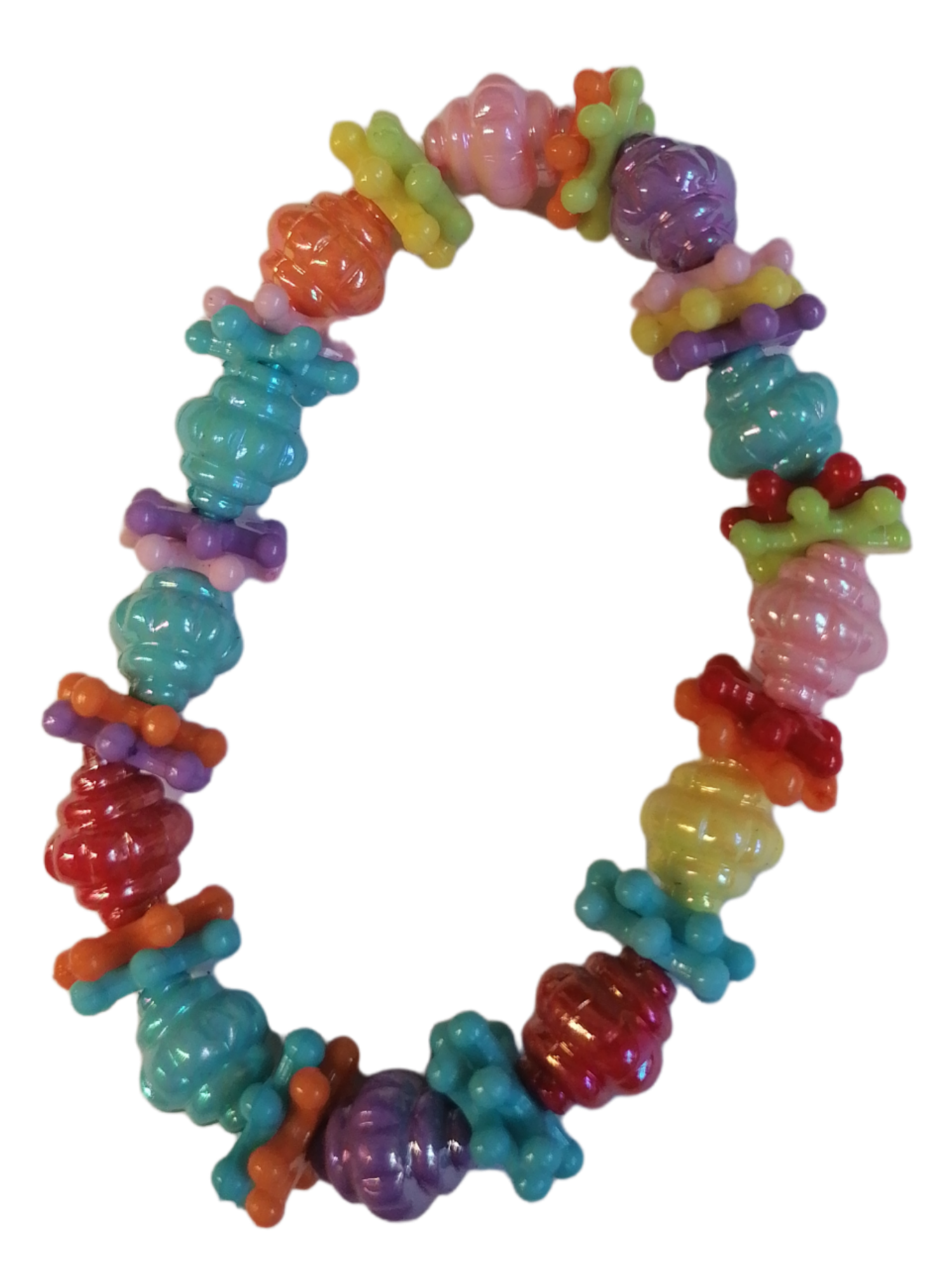 glänzendes Perlenarmband