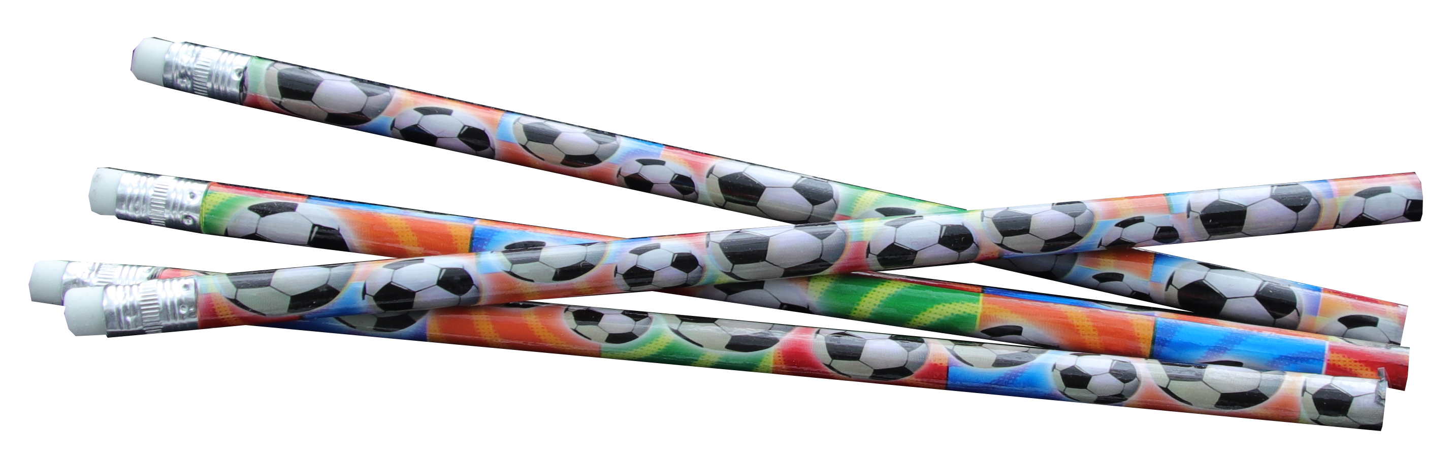 Bleistift mit Radierer Fussball