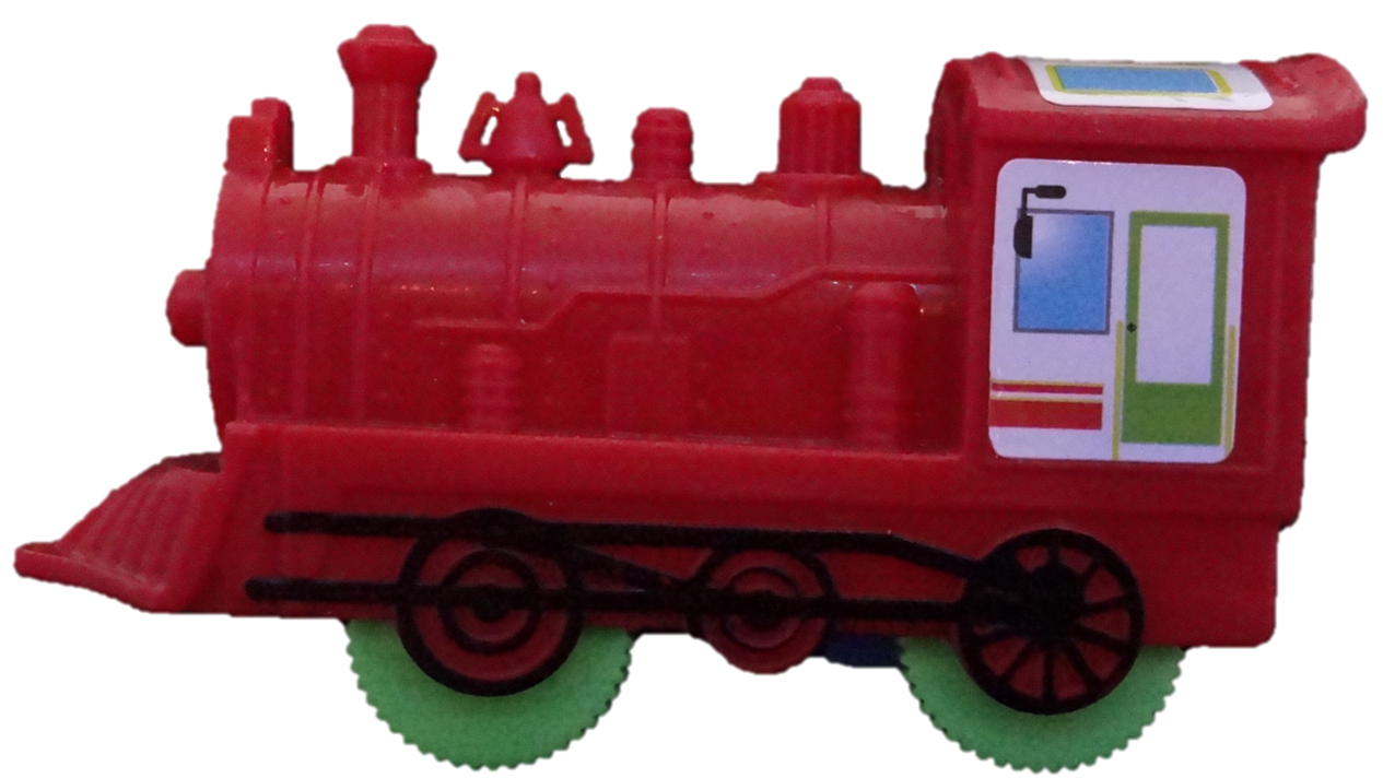 Lokomotive mit Rückzug