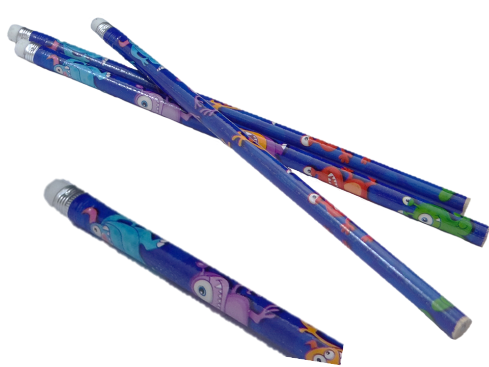 Monsterbleistift mit Radierer