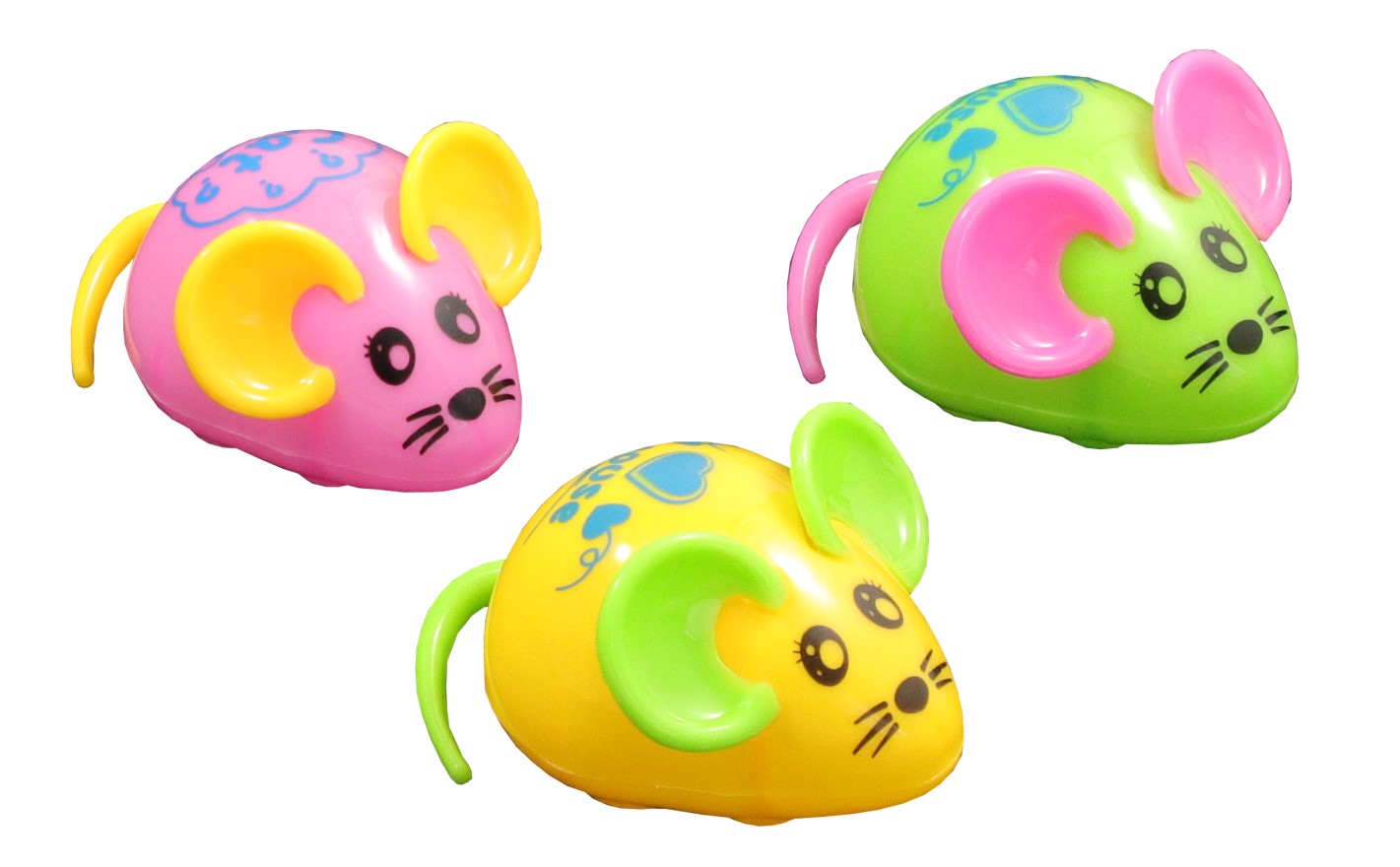 Bunte Maus mit Rückzug