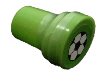 bunte Stempel im Display