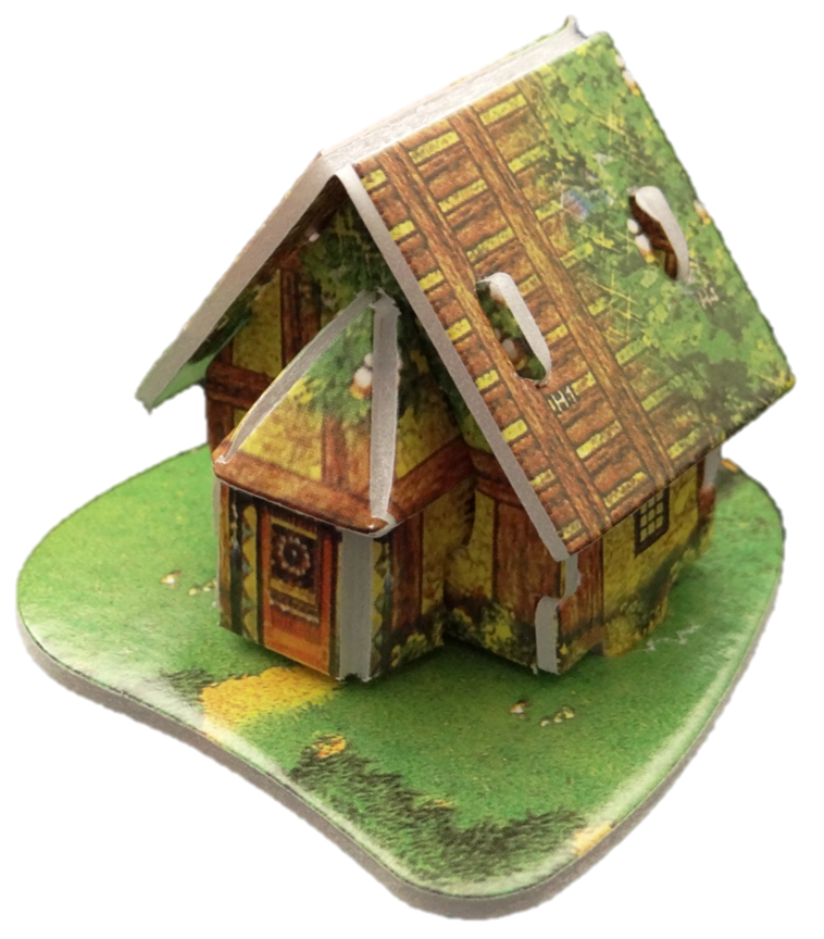 Haus 3D-Puzzle