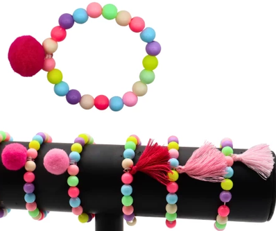 Pom Pom Kugelarmband