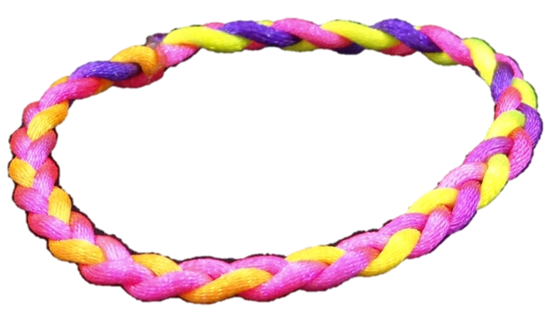 Geflochtenes Textilarmband