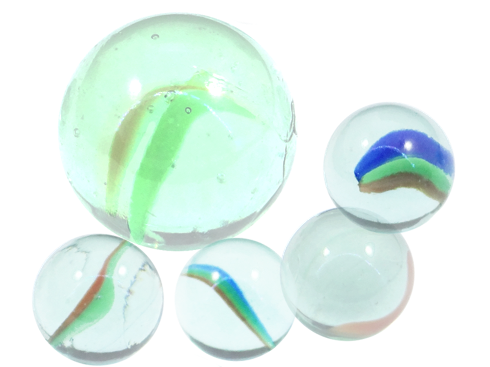 Glasmurmeln 21 Stck.