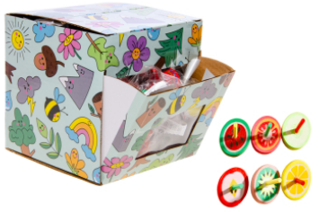 Früchte-Holzkreisel