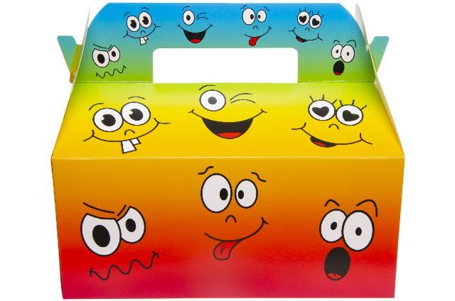 Box 'lachende Gesichter'