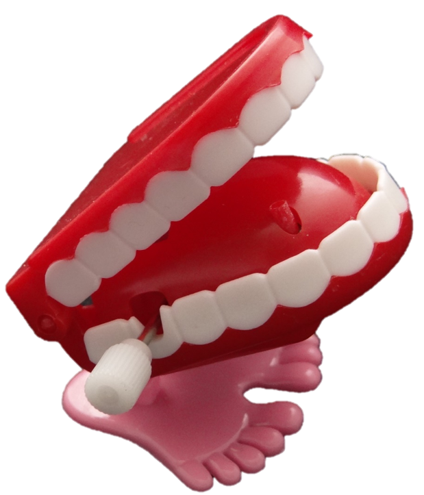 Gebiss zum aufziehen