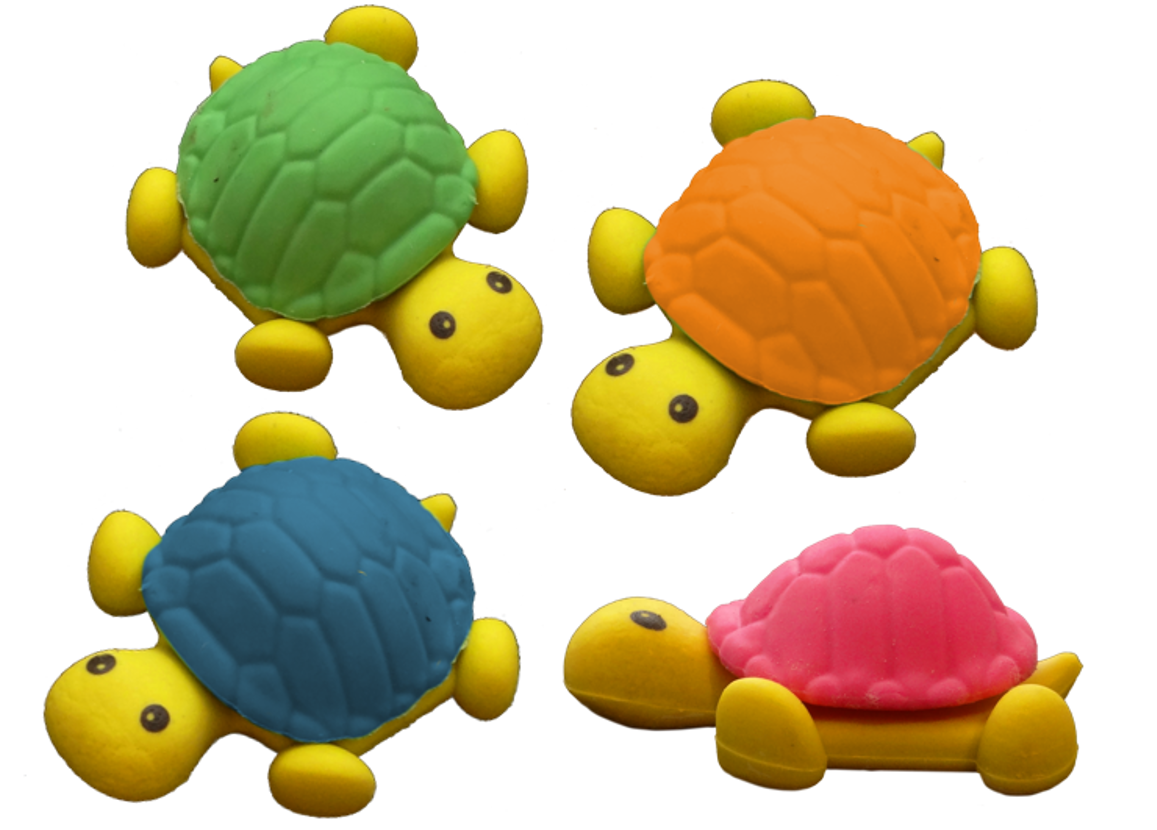 Radierer  Schildkröte