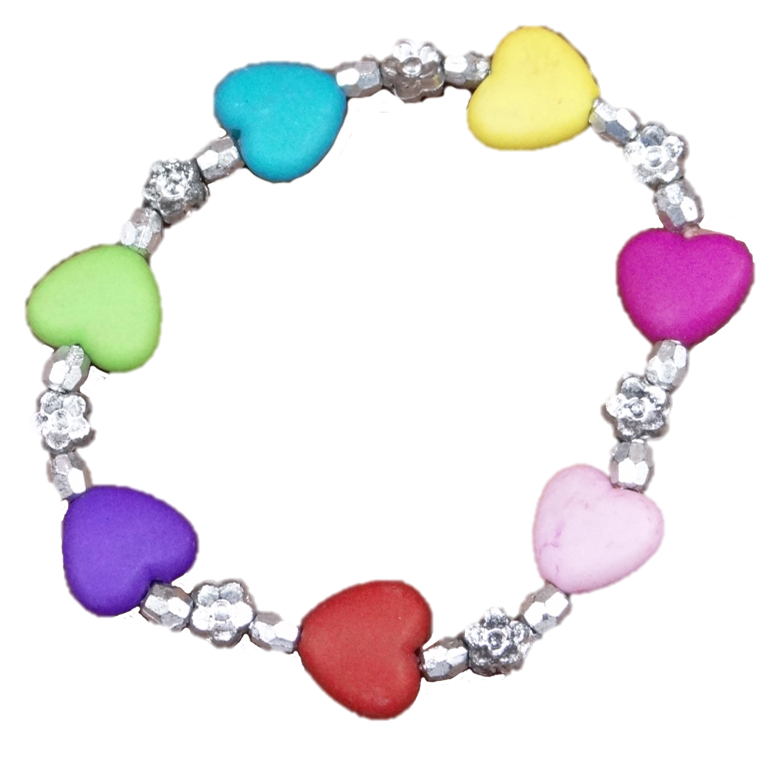 Armband Herz und Stern