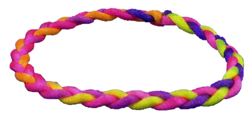 Geflochtenes Textilarmband