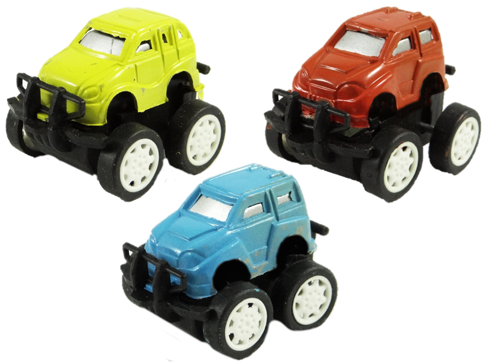 Mini-Geländewagen mit Rückzug