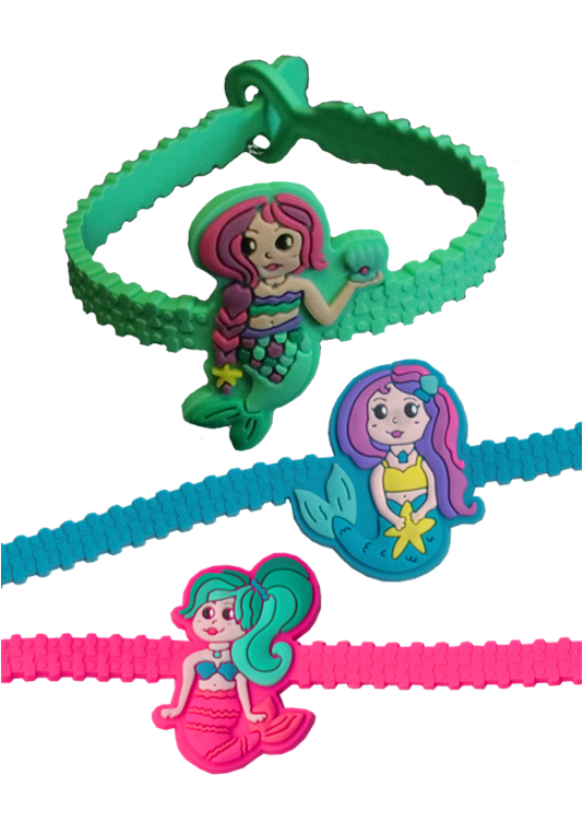 Meerjungfrau - Siliconarmband