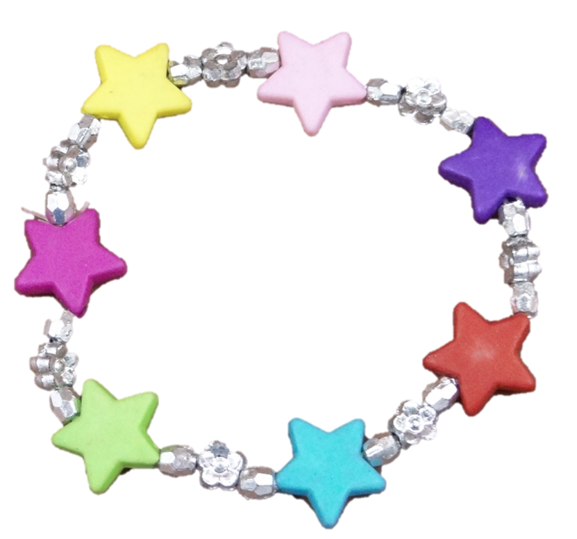 Armband Herz und Stern