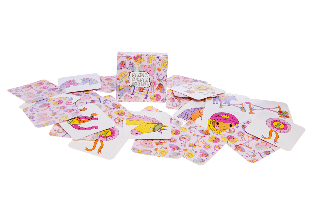 Mini-Memo Pferdefreunde