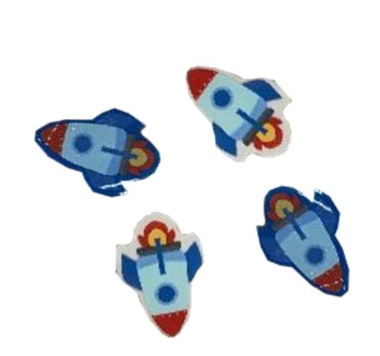 Radierer Weltraumraketen