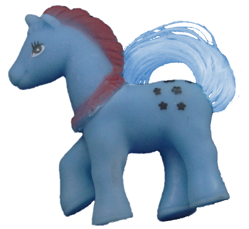 Kämm-Pony mit Bürste u. Kamm