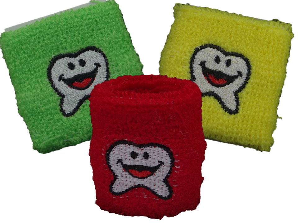 Schweißarmband Zahnmotiv