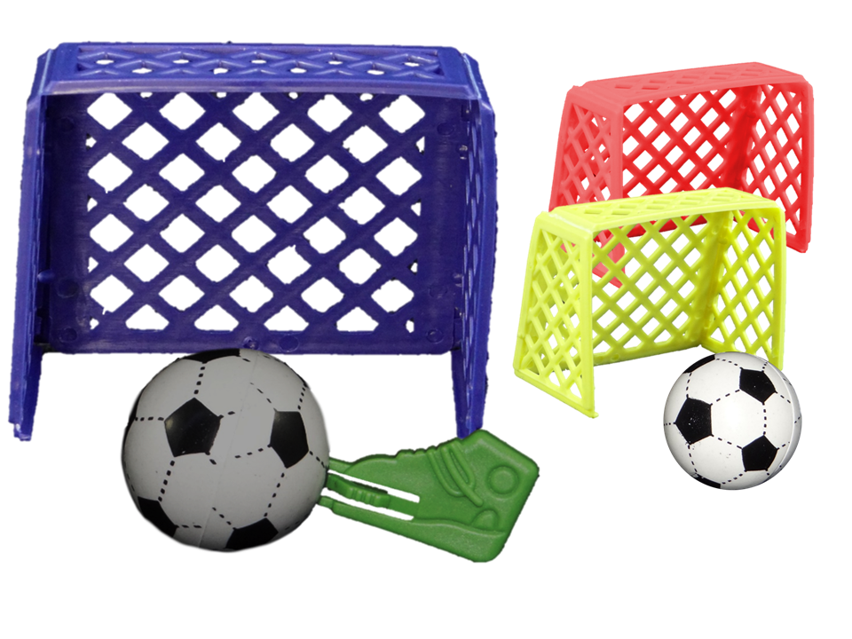 Fussballtor mit Ballabschiesser