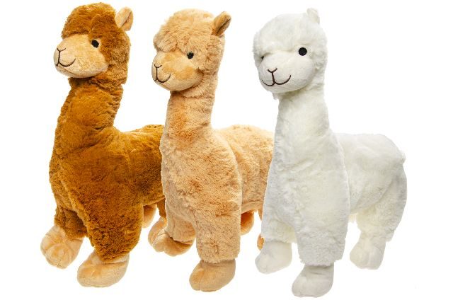 kleines Plüsch Alpaka
