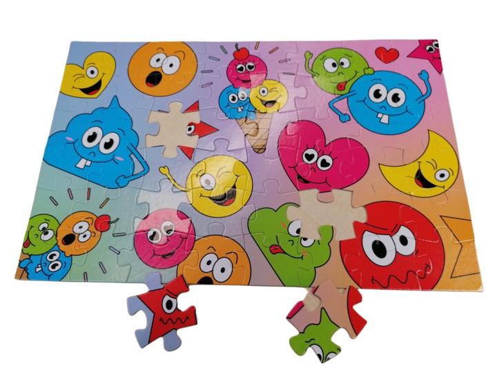 Puzzle XL lachende Gesichter