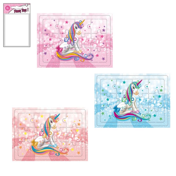 Puzzle 'Einhorn' 12tlg.