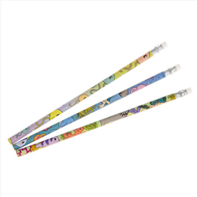 Bleistift mit Radierer Meerestiere