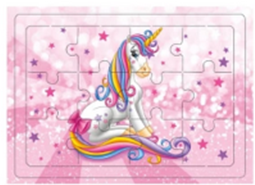 Puzzle 'Einhorn' 12tlg.