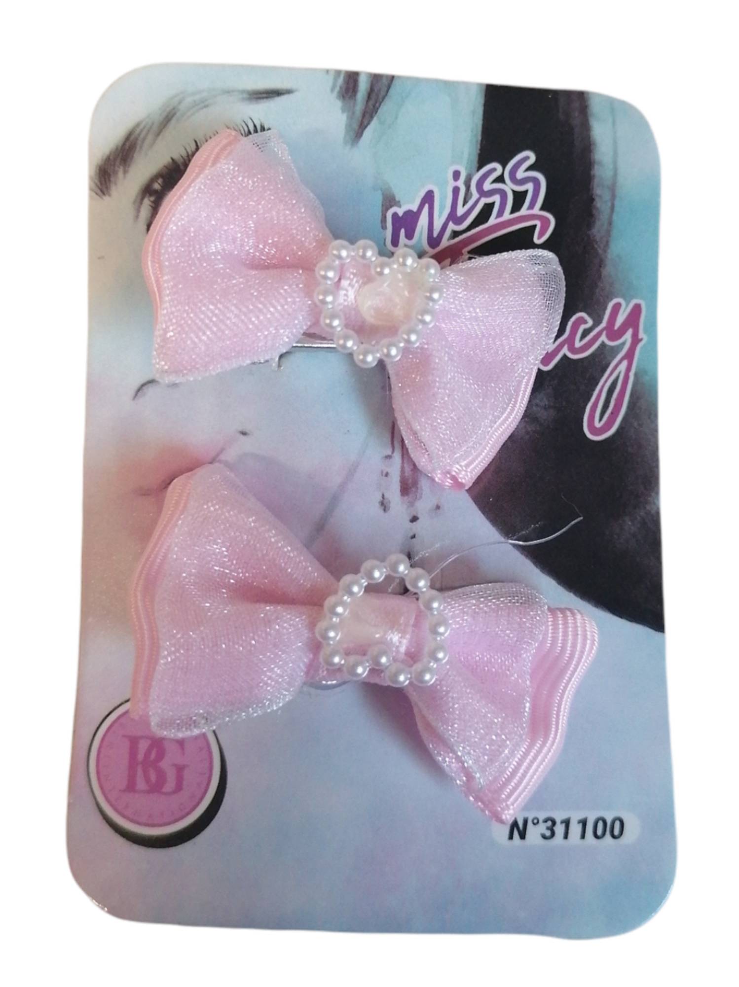 Haarklammern mit Schleifen