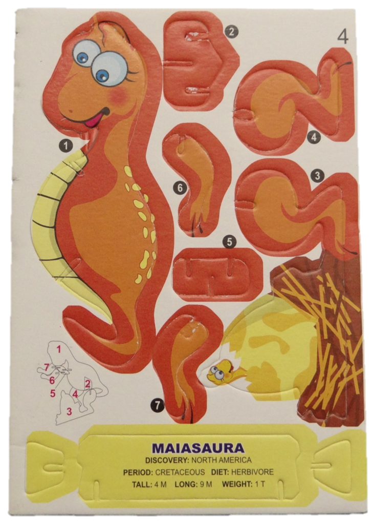 3D Bastel Dino groß