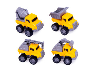 Baufahrzeuge gelb/grau