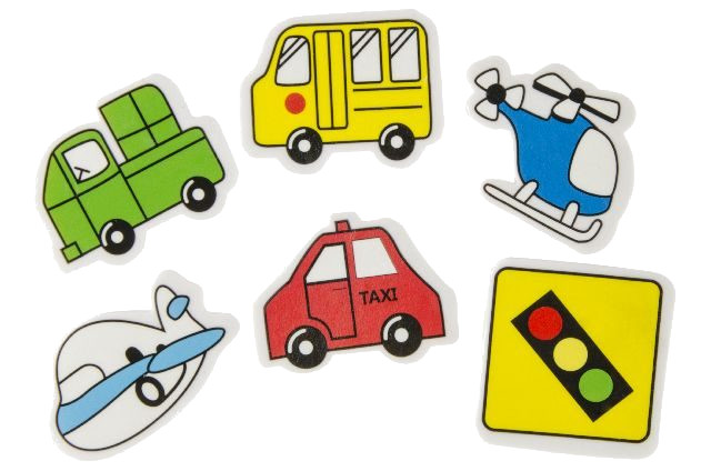 Radierer  Auto und Flugzeuge