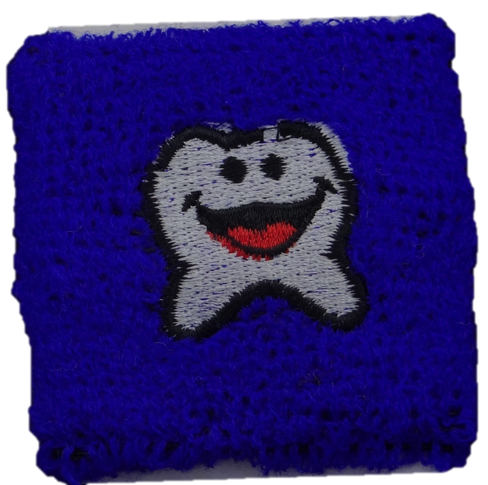 Schweißarmband Zahnmotiv