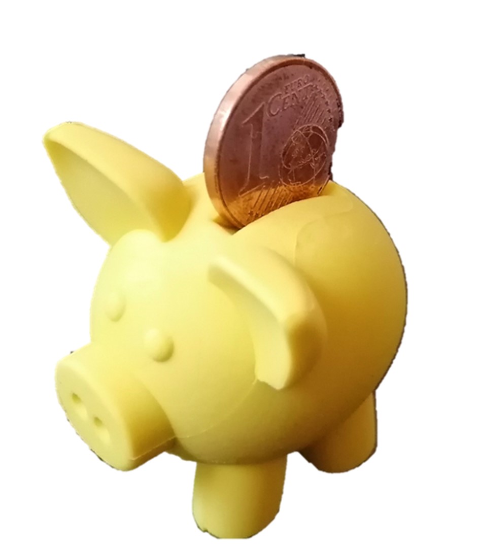 Radiergummi Sparschwein