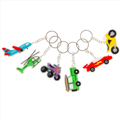 Soft-Schlüsselanhänger Fahrzeuge