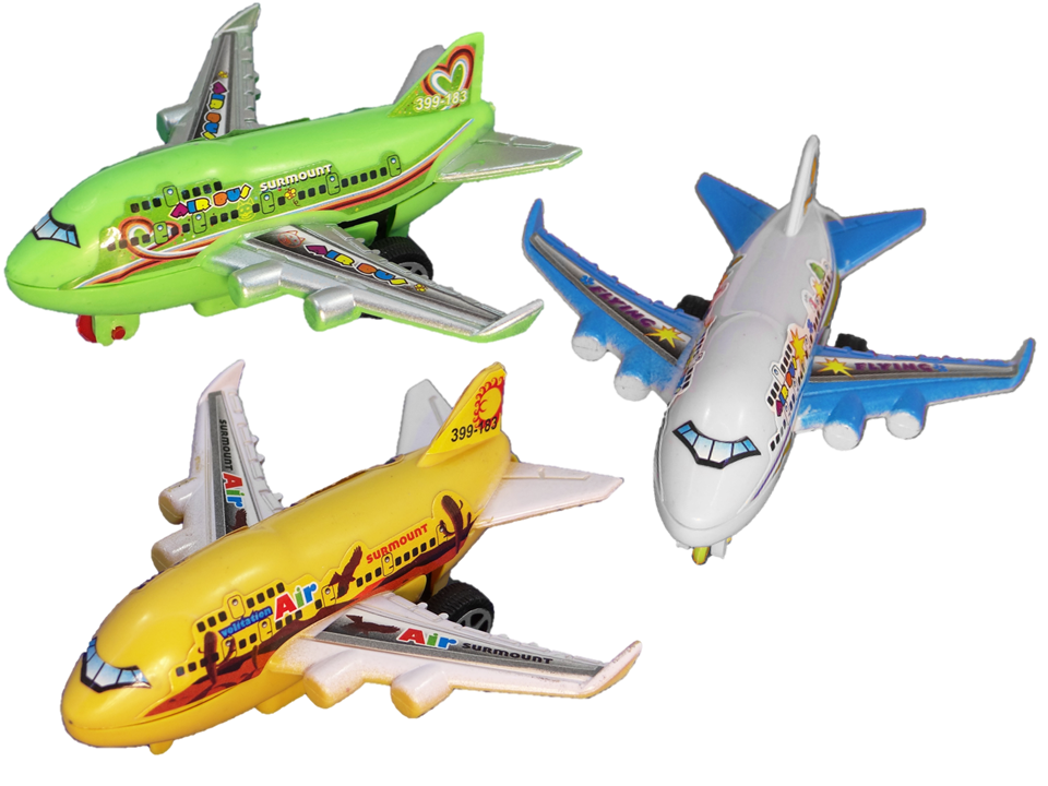 Jumbo-Flieger mit Rückzug